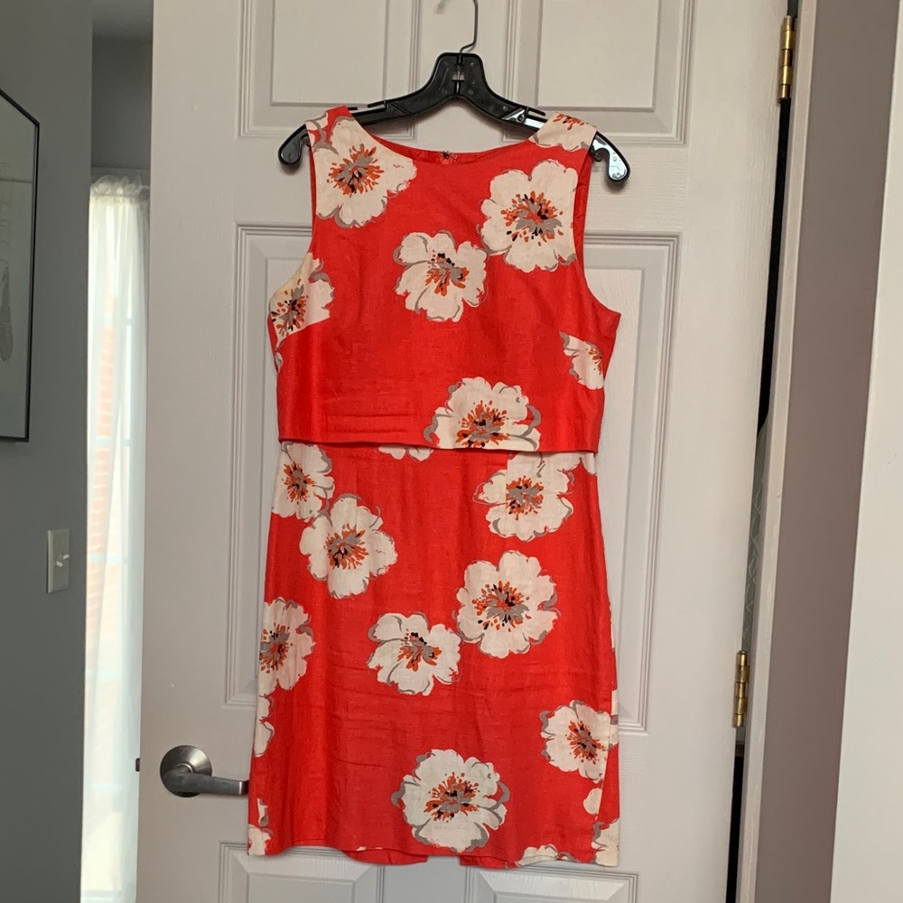 Ivanka Trump Red Floral Mini Dress